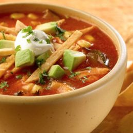 Receta de Sopa de Tortilla