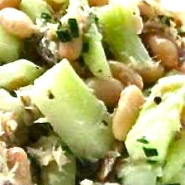 Receta de Ensalada de Alubias y Queso