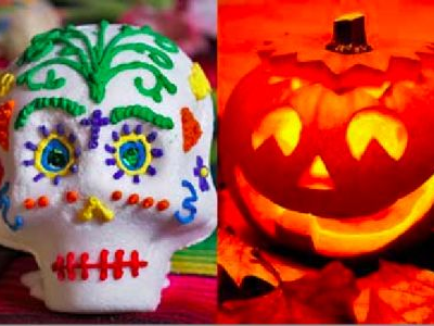 Día de los Muertos Vs. Halloween