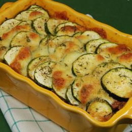 Receta de Gratinado de Calabacitas