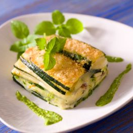 Receta de Gratinado de Calabacitas con Queso