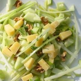 Receta de Ensalada de Apio y Jamón Ligera