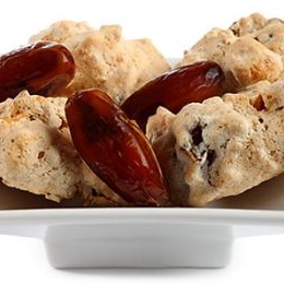 Receta de Galletas Suizas de dátiles (Dattelhäufchen)