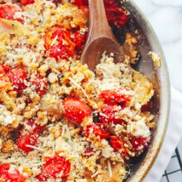 Receta de Crumble de Tomates