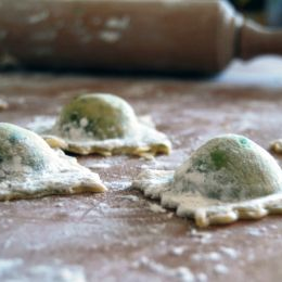 Receta de Ravioles de Espinaca