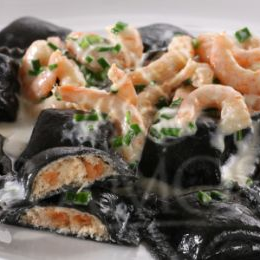 Receta de Ravioles de Salmón