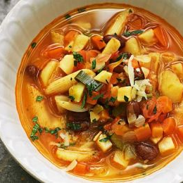 Receta de Minestrone 