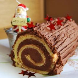 Receta de Bûche Navideña