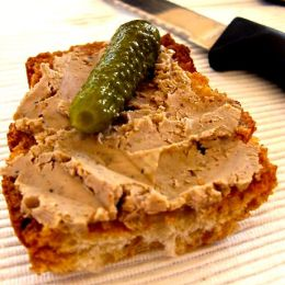Receta de Mousse de Higado al Vino Blanco