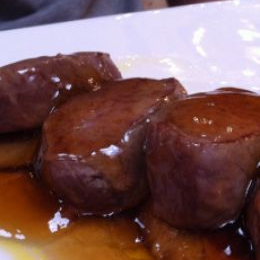 Receta de Solomillo con Foie