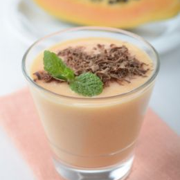 Receta de Flan de Papaya