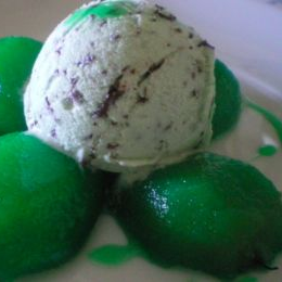 Receta de Peras a la Menta