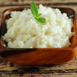 Receta de Arroz con salsa de Coco