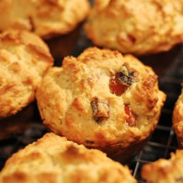 Receta de Muffin de Jamón y Queso