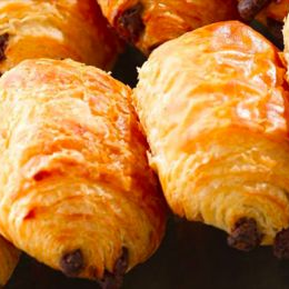 Receta de Pancitos de Hojaldre con Chocolate