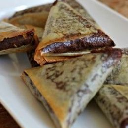 Receta de Samosas de Chocolate