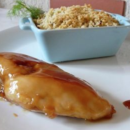 Receta de Pechugas de Pollo de Miel y Mostaza