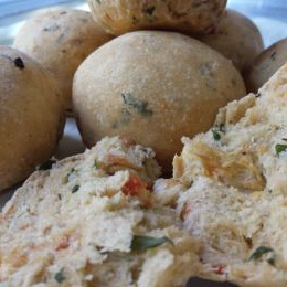 Receta de Pan de Tomate y Albahaca