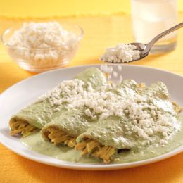 Receta de Enchiladas de Aguacate
