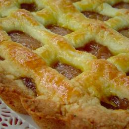 Receta de Pasta Frola de Mermelada de Manzana sin azúcar