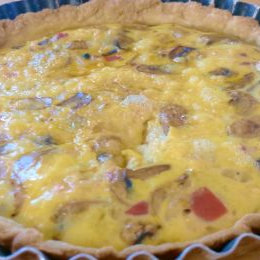Receta de Tarta de Champignones