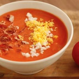 Receta de Salmorejo Cordobés típico y fresco