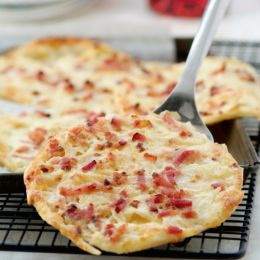 Receta de Flammekueche, Pizza de Cebolla