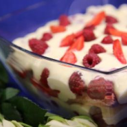 Receta de Tiramisú de Frutos rojos muy untuoso
