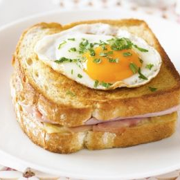 Receta de Croque Madame