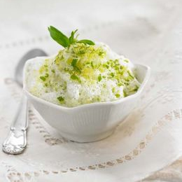 Receta de Mousse de Lima Menta