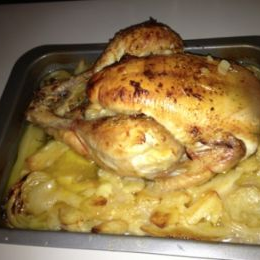 Receta de Pollo al Horno súper sencillo