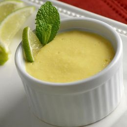Receta de Mousse de Lima Menta
