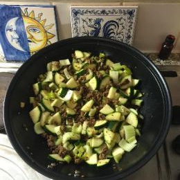 Receta de Saladito de Zuchini y Apio 
