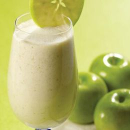 Receta de Licuado Manzana-Limón-Avena para adelgazar