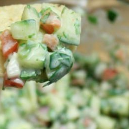 Receta de Ensalada de Pepino fresca fresca!