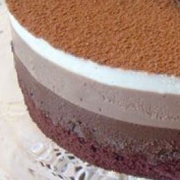 Receta de Tarta Mousse Tres Chocolates!