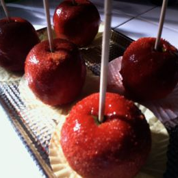 Receta de Manzanas Cubiertas 