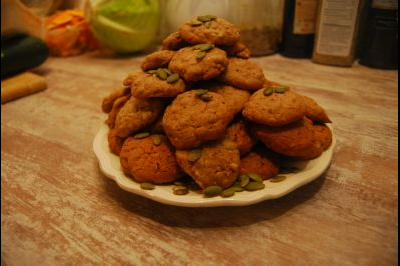 Receta de Cookies Semillas Calabaza!