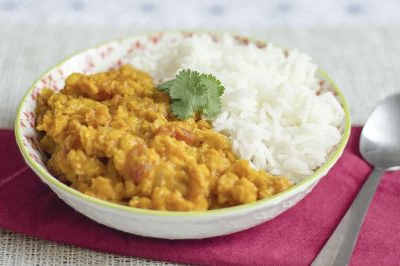 Receta de Dahl de Lentejas